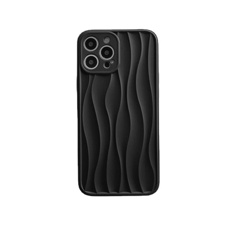 Water Ripple Midnight Black Mobile Phone Shell — view 6