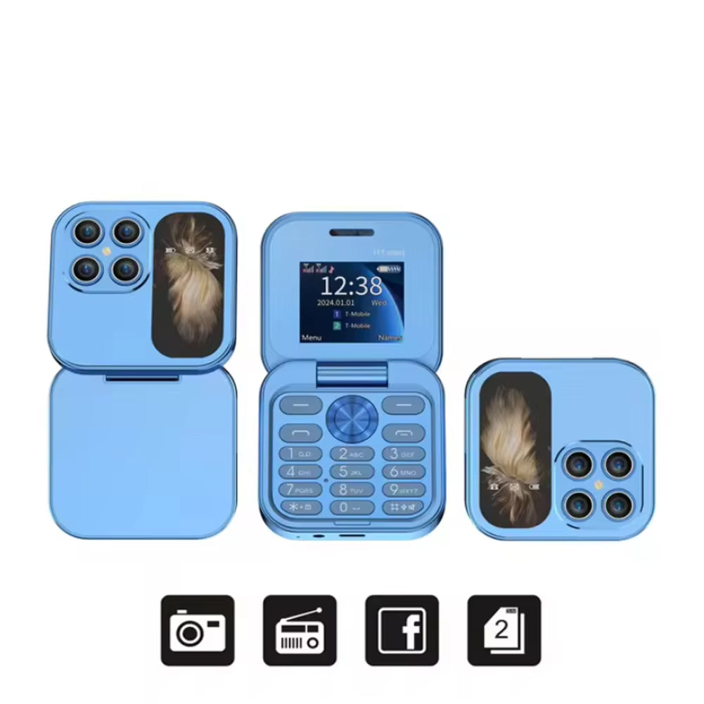 Folding Screen Dual Card Standby 2G Mobile Phone — view 4
