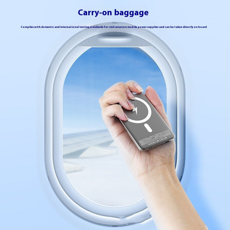 Magnetic Wireless Power Bank Mobile Supply — view 4