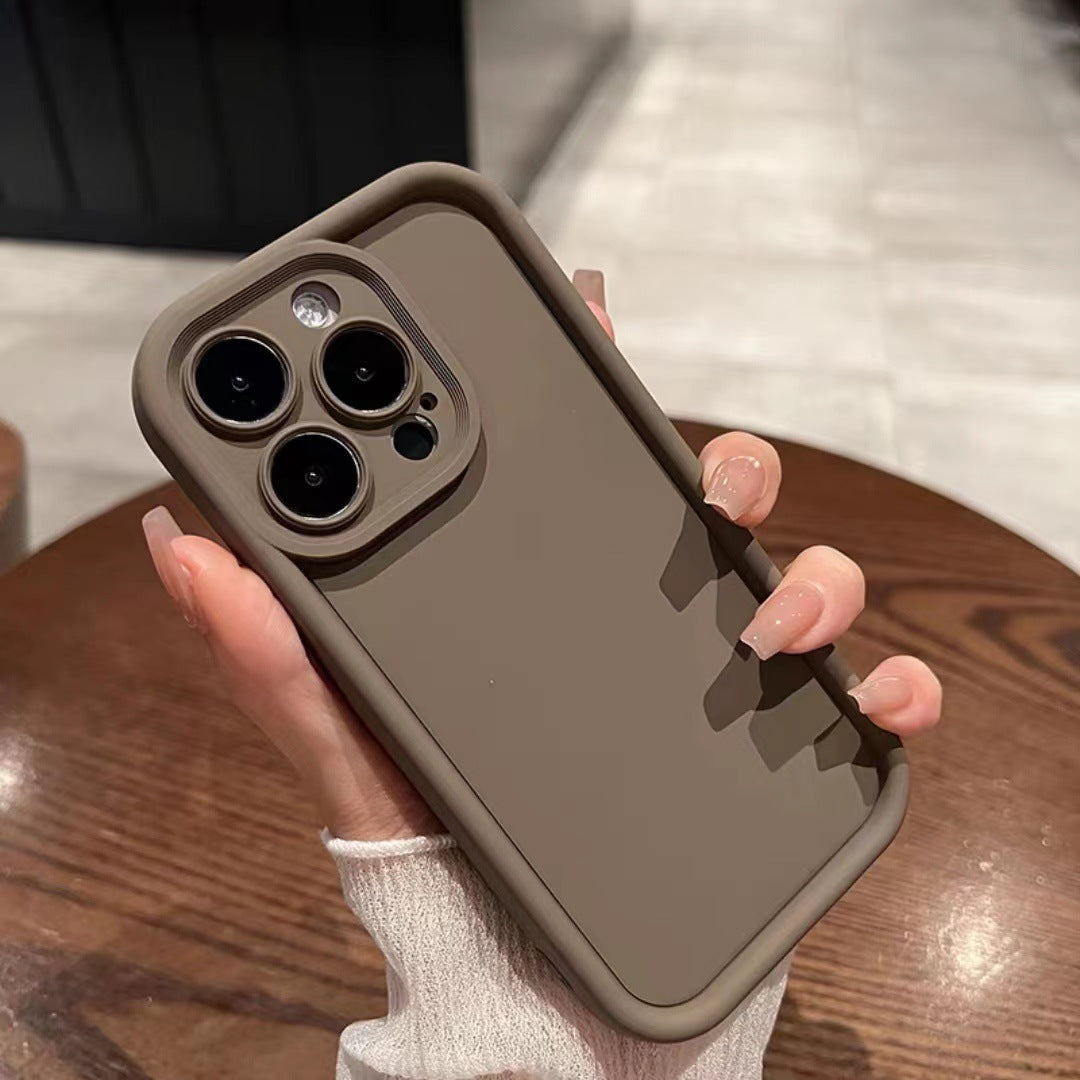 Solid Color All-inclusive Drop-resistant Silicone Phone Case — view 4