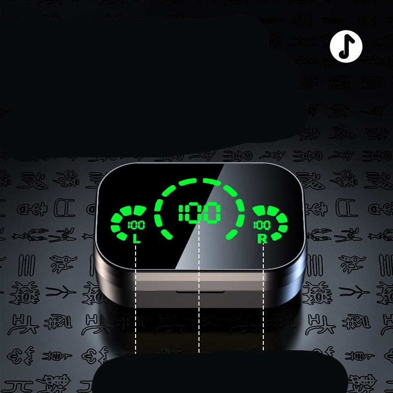 YD03 Wireless Bluetooth Headset TWS Large Screen Smart Digital Display in Ear — view 7