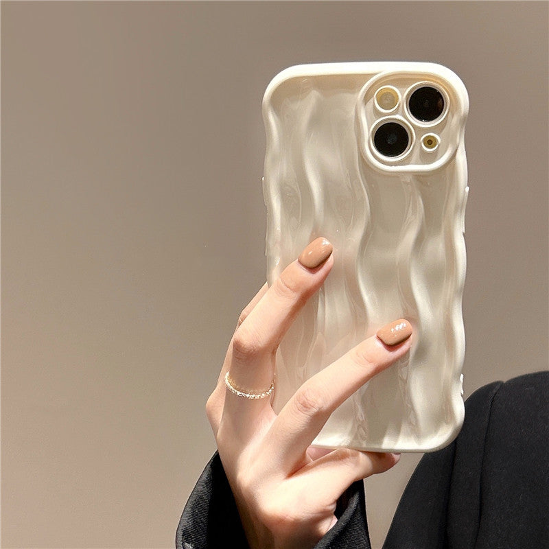 Solid-color Water Ripple-sensitive Mobile Phone Case — view 5