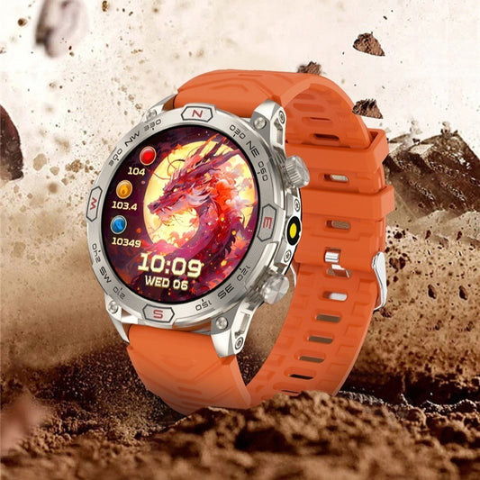 Sports Weather Forecast Calendar Timer Three-proof Watch