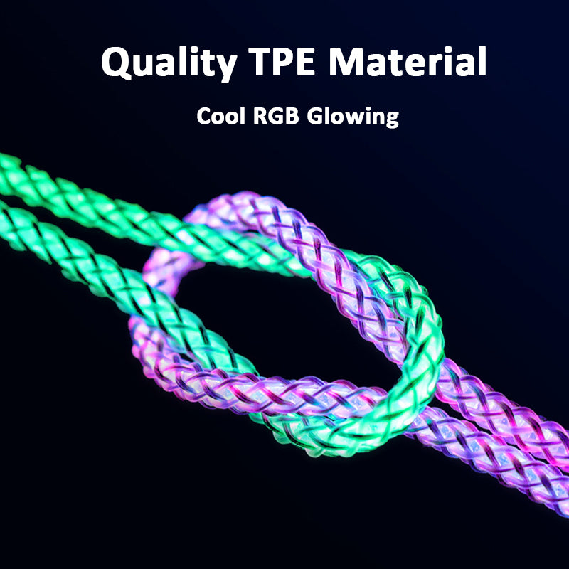 Colorful Streamer Gradual Charging Line — view 5