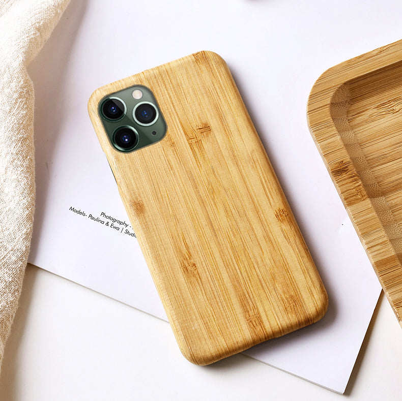 Compatible with Apple , Carbonized Bamboo Full Package XS Max Frosted 12promax