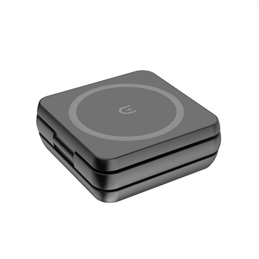 Magnetic Suction Wireless Charging and Folding Phone Holder — view 2