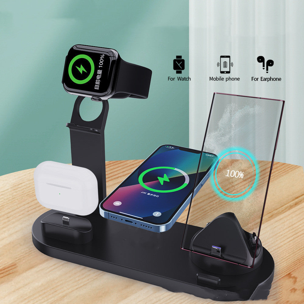 Plastic 3 in 1 Wireless Charger Stand Fast — view 7
