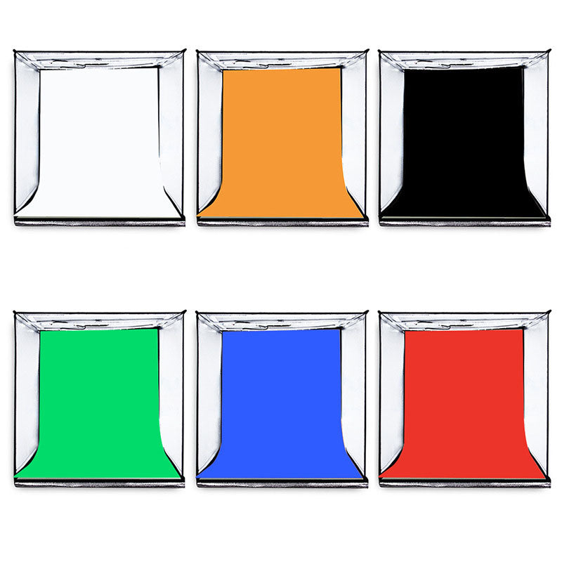40CM Folding Studio LED Highlighting Dimming Photo Soft Light Box — view 2
