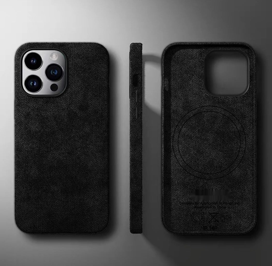 Alcantara Suede Phone Case Magnetic All-inclusive Men and Women — view 6