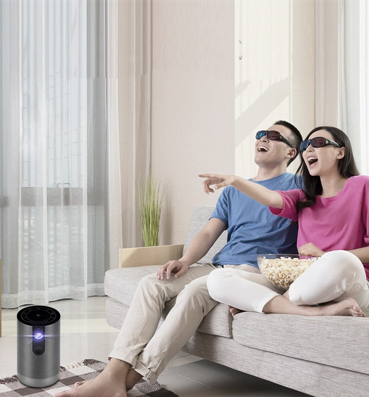 Mini Screenless TV Touch Home Portable Smartphone Projector — view 3