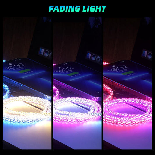 Colorful Streamer Gradual Charging Line — view 2
