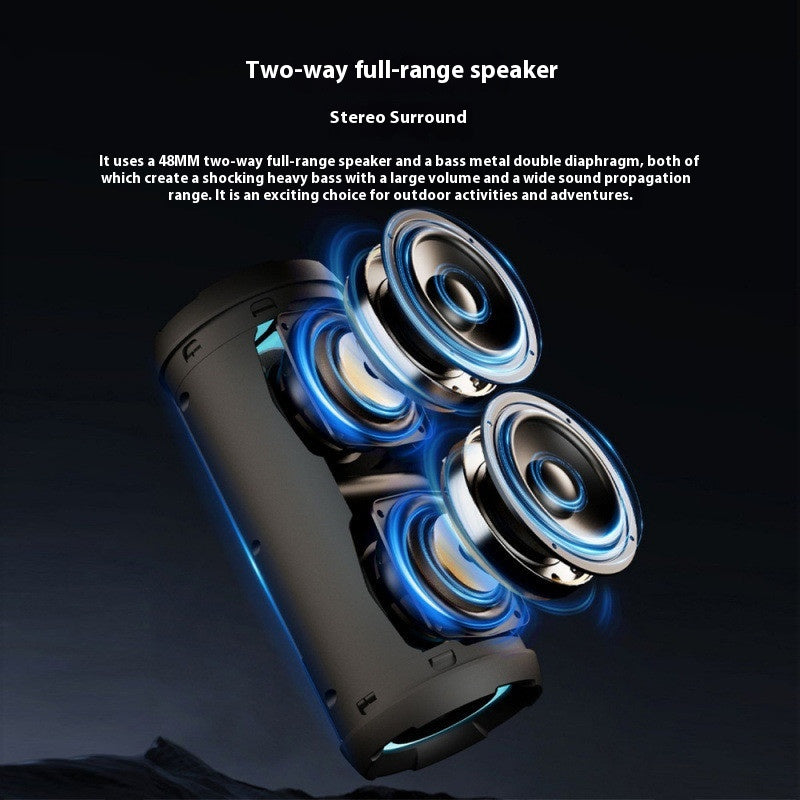 Fashion Personality Portable Bluetooth Speaker — view 4