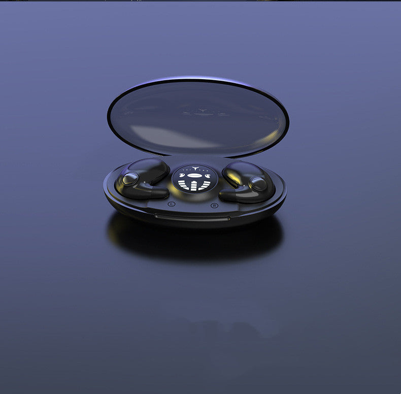 Mini Invisible Sleep Wireless Bluetooth Headset Stereo Sport Game Earphone — view 2