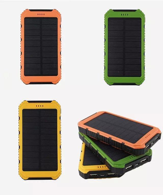 Solar Portable Power Source Three-proof Private Model Large Capacity — view 5