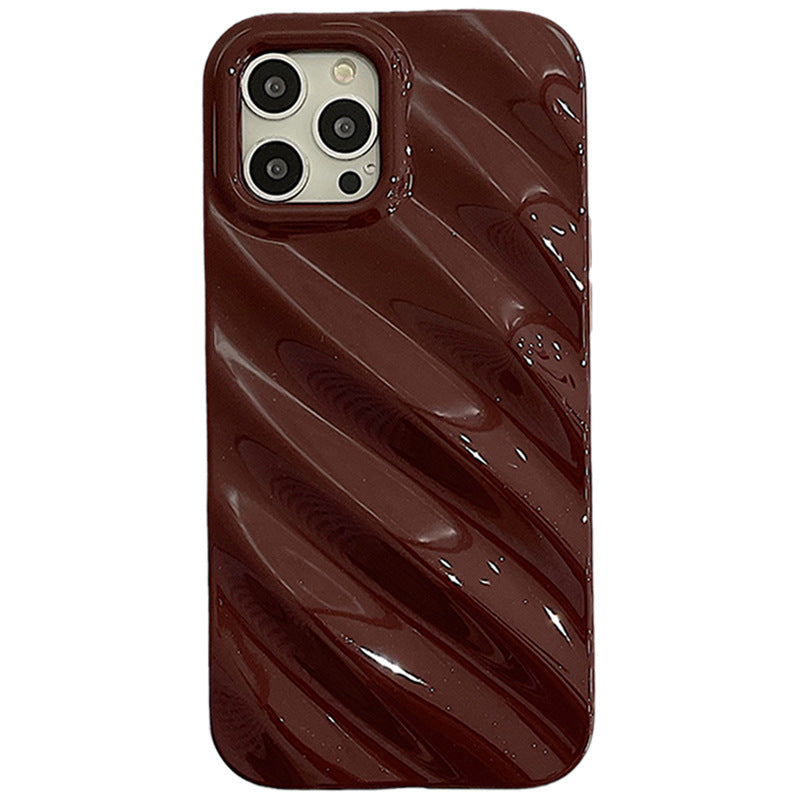 Ins Style Simple Pleated Phone Case — view 3