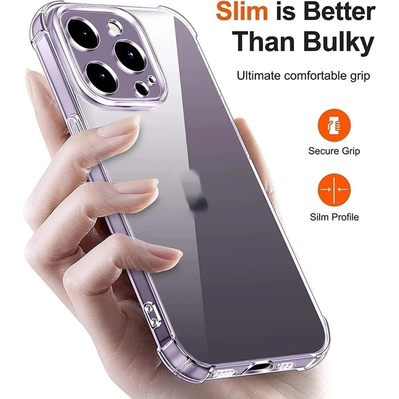 Airbag Transparent Drop-resistant Phone Case — view 4