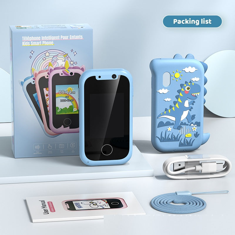Early Childhood Education Photo Video Game Mini Bear Handheld Touch Mobile