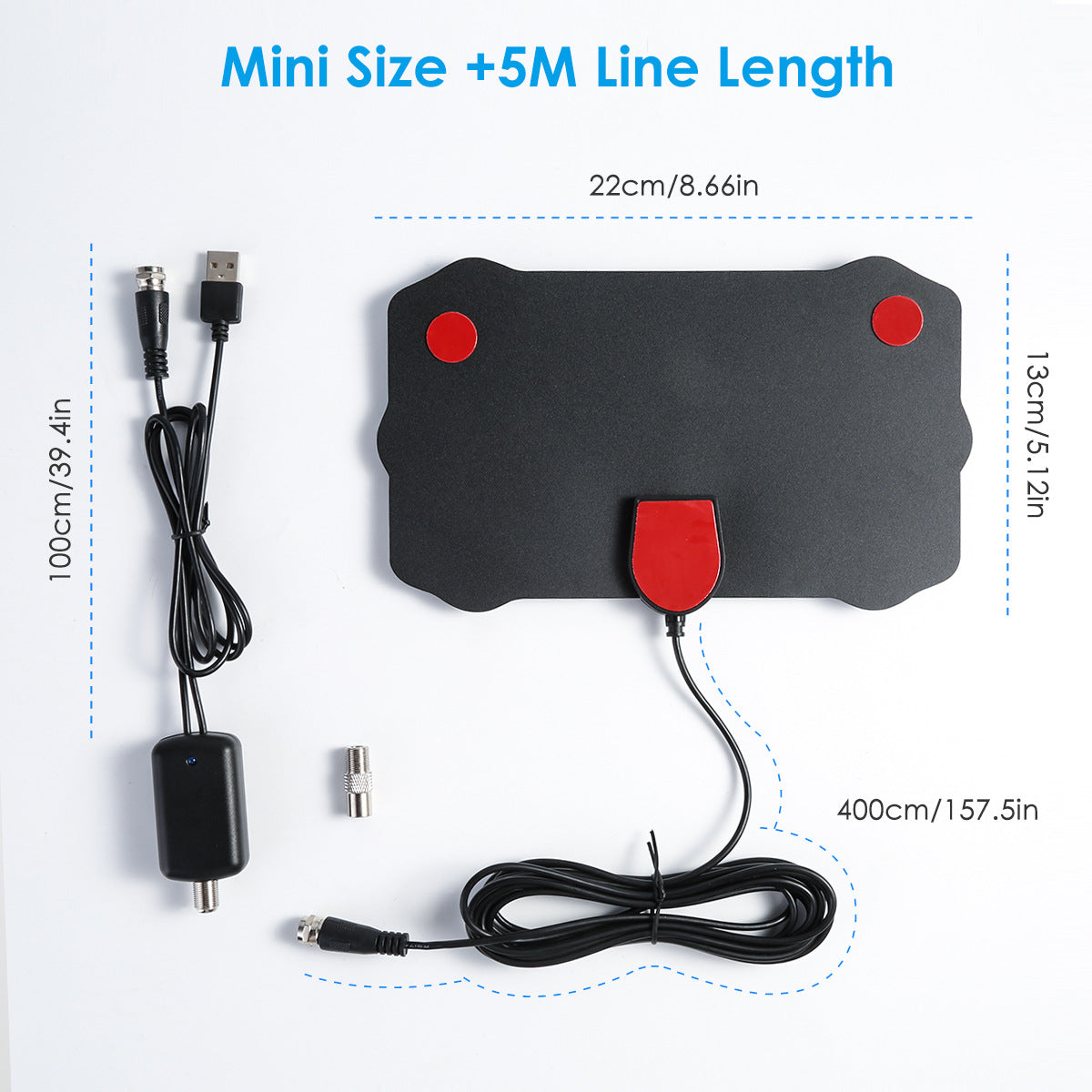 Mini HD Digital Television Antenna — view 4