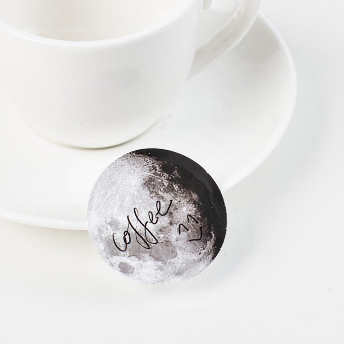 Boxed Stickers, Moon Phases, Calendar Planet, Hand Account Decorative Materials — view 3