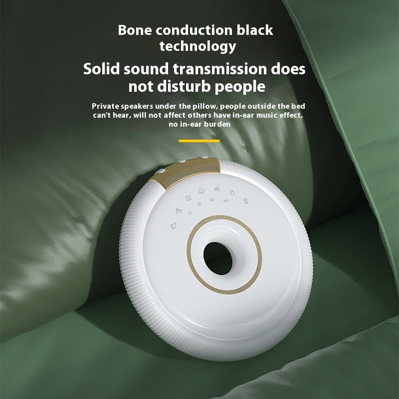 Bone Conduction Bluetooth Speaker Mini White Noise Improve Sleeping — view 3