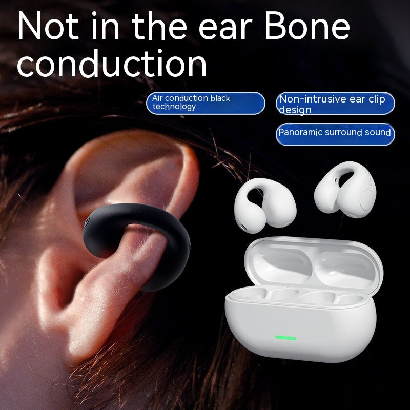 Wireless Ear Clip Bluetooth Headset TWS Comfortable Wear Not In-Ear Sports Bone — view 6