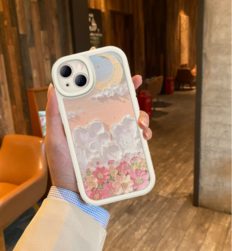 Oil Painting Flower Mobile Phone Protective Case — view 6