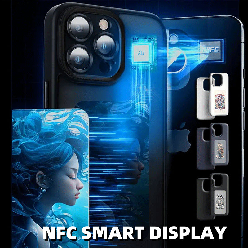 E-ink Screen Phone Case Unlimited Projection Personalized Cover Battery Free — view 4