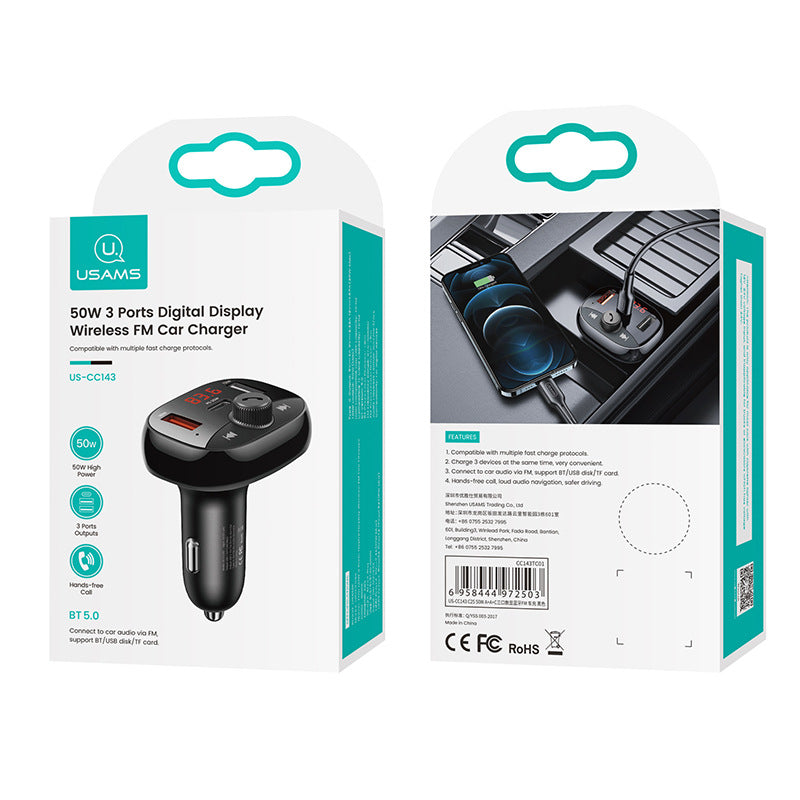 Bluetooth Receiver Hands Free Car Cigarette Lighter — view 6