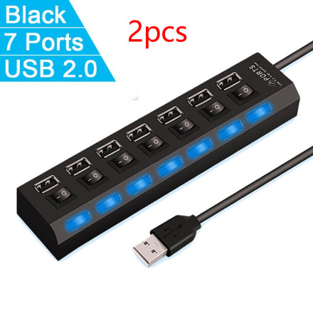 Notebook Computer Mouse Keyboard HUB Hub — view 7