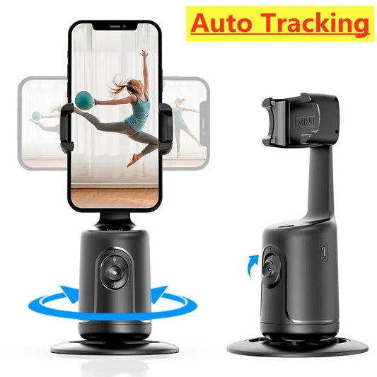 360 Auto Face Tracking Gimbal AI Smart Phone Holder for Smartphone Video Vlog