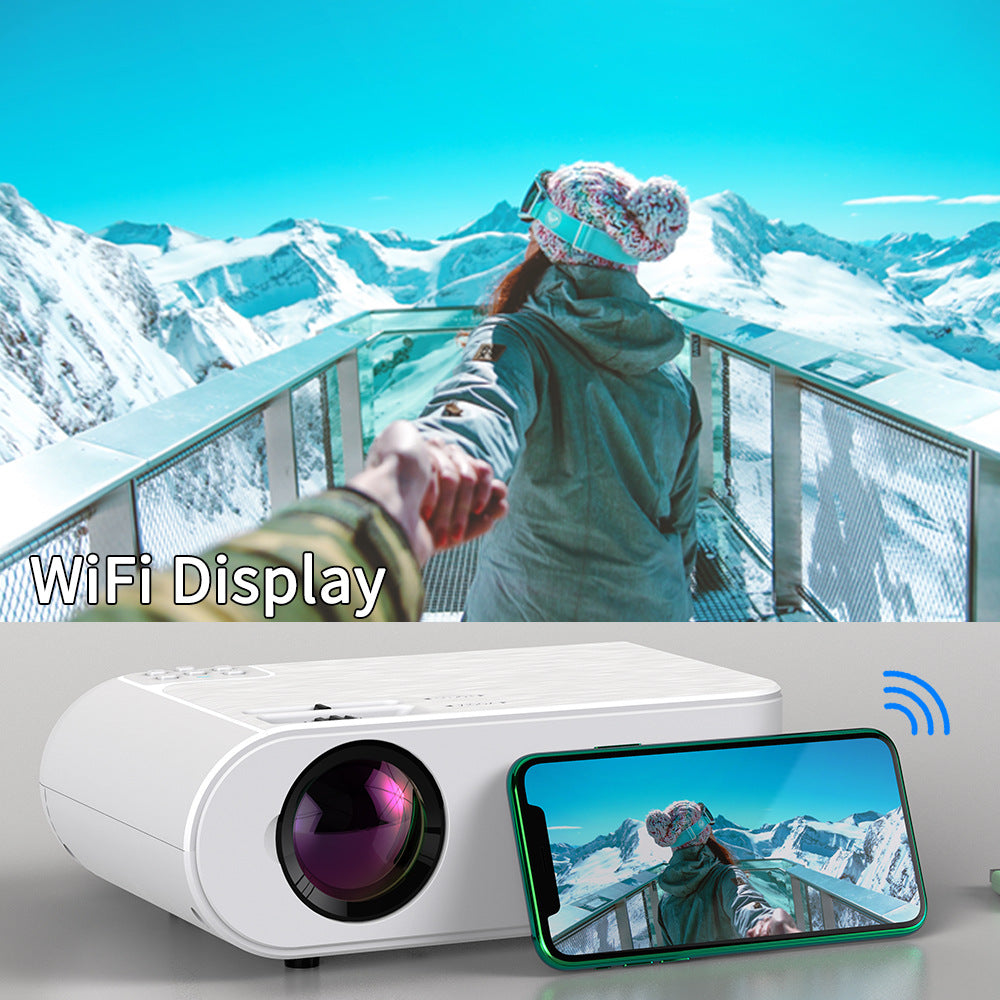 720p Portable Smart Projector P62 Supports Home Office HD — view 2