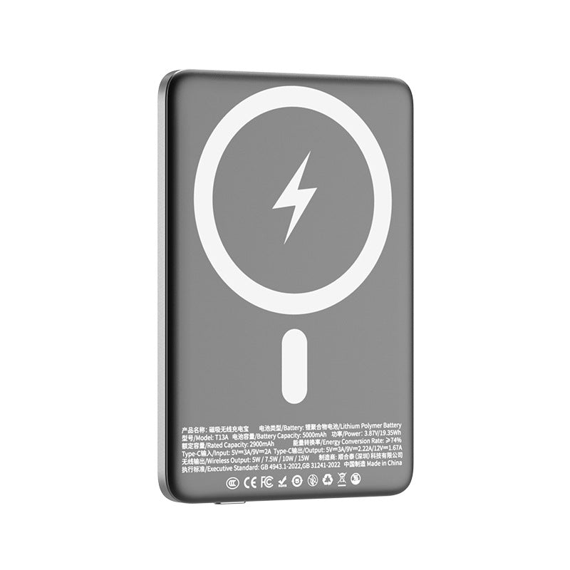 Magnetic Wireless Power Bank Mobile Supply — view 5