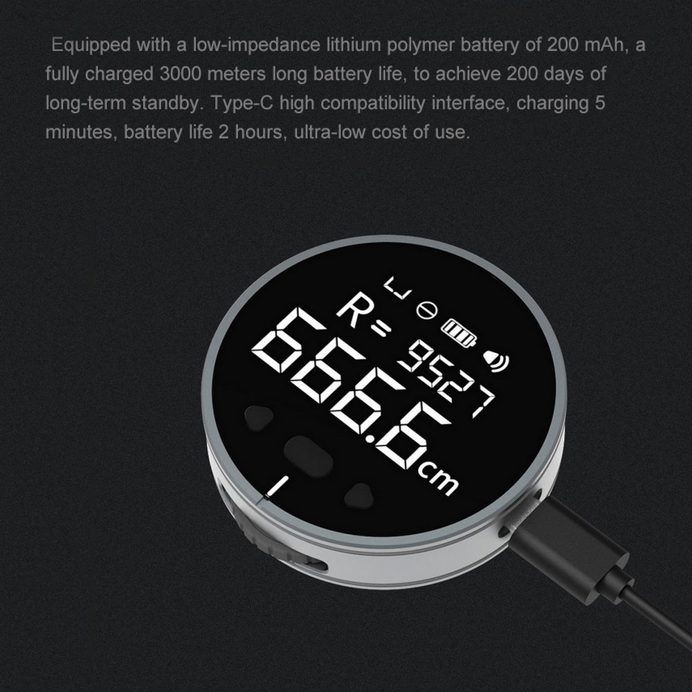 Distance Measuring Instrument Electronic Ruler Tape Measure High Definition — view 3