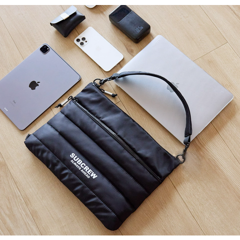 case of iPad nylon material ,clutch bag,do any printing